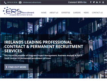 Tablet Screenshot of ersrecruitment.com